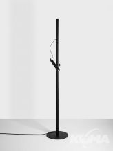 Backlight lampa stojąca z 2 źródłami światła w tył 6,4W  reflektor prawy 6,4w 15-40° 3000K czarny 