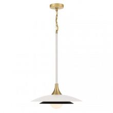 Welsh oprawa wisząca led 15W 3000K 750lm złota/biała