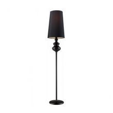Baroco lampa podłogowa 1x15W E27 230V czarna