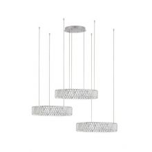 Arietta oprawa wisząca led 129W 9030lm 3000K ściemnialna nikiel mat