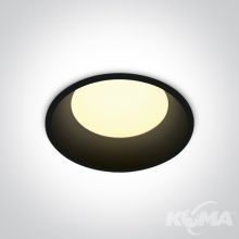 Maronas lampa wpuszczana w sufit 9W 3000K 720lm led czarny