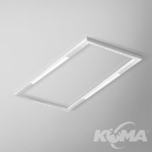 Mixline oprawa sufitowa led 41,5W 3000K 3600lm 54st biała 