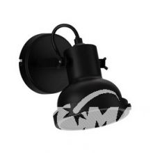 Ruvi kinkiet GU10 10W czarny
