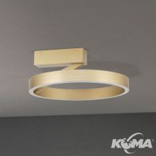 Kolk lampa sufitowa 40W led  3000/3000/4000 matowe złoto