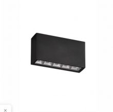 Jax oprawa sufitowa zewnętrzna led 7W 560lm 3000K IP65 antracyt