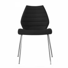 Maui soft krzeslo 55x52x77cm czarny