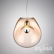 Lightbody lampa wisząca led E27 15W przezroczysty różowy