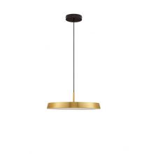 Vetro oprawa wisząca led 37W 4275lm 3000K czarno/złota