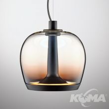 Aurelia oprawa wisząca led 11,6W + 5,8w 3000K ściemnialna brąz/bordo