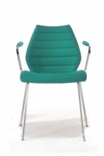 Maui soft krzeslo Z podramiennikiem 58x52x77cm zielononiebieski