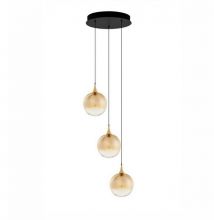 Orenda oprawa wisząca led 15W 750lm 3000K ściemnialna złota