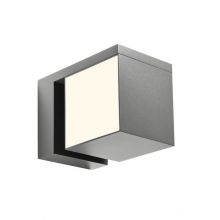 Kub kinkiet led 18W 2700K 925lm IP54 ciemny szary