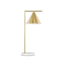 Sway lampka biurkowa E27 12W złota matowa