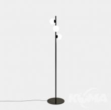 Perlina lampa podłogowa led 22,9W 2700k-3000k-4000k czarna