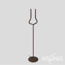 Visio lampa podłogowa led 4W 410lm 2700K/3000K brąz