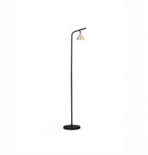Conico lampa podłogowa GU10 10W czarno/złota matowa