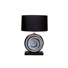 Swirl lampa stołowa 1x60W E27 230V czarna/bez abażura