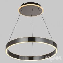 Marling oprawa wisząca led 50W 3000K 5600lm 3 stopnie ściemniania czarny chrom