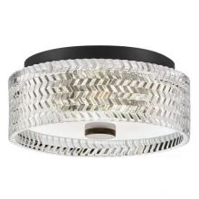 Elle plafon 2xE27 12W czarny