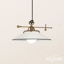 Country oprawa wisząca 1x15W E27 brąz