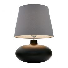 Sawa lampa stołowa chrom/szary mat/szary 1x60W E27 230V