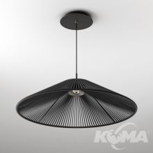 Snop 40 qrled oprawa wisząca led 2700K 6W 720lm zwieszany czarny + klosz czarny