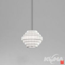 Mos 01 oprawa wisząca 3xE27 12W biała