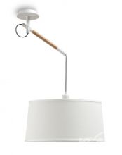 Nordica lampa wisząca 1x23W E27 kremowy