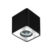 Nino lampa sufitowa 1x50W GU10 230V czarna/chrom