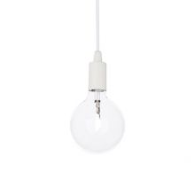 Edison lampa wisząca 1x60W E27 230V biała