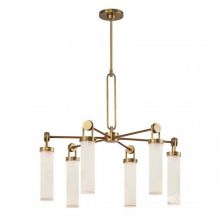 Wynwood oprawa wisząca 6xE27 15W mosiądz matowy