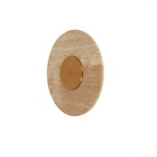 Sun kinkiet led 14W 1151lm 3000K trawertyn złoty