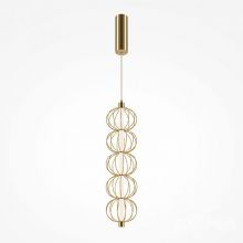 Golden cage oprawa wisząca led 17W 3000K 1050lm złoto/czarna