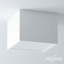 Belona kwadrat plafon 23W LED 3000K 230V biały beskidzki mat