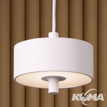 Otel c oprawa wisząca led 7,2W 2700K ściemnialna biała