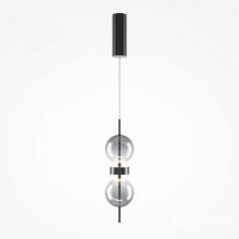 Double moon oprawa wisząca led 8W 3000K czarna