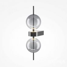 Double moon kinkiet led 8W 3000K czarny