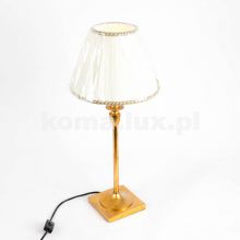 Lampka stołowa  E27 40W antik-gold