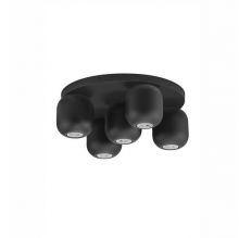 Marlin plafon sufitowy 5xGU10 10W czarna 