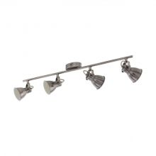 Seras lampa sufitowa reflektor 4x3,3W GU10 230V antyczny nikiel