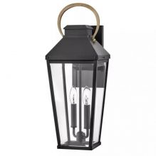 Dawson kinkiet zewnętrzny 2xE14 9W IP44 czarny 
