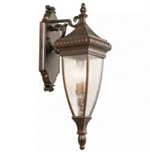 Venetian rain kinkiet zewnętrzny IP44 2xE14 9W brąz