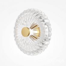 Amulet kinkiet led 8W 3000K złoty matowy