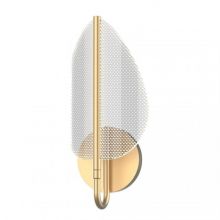 Floriana kinkiet led 9W 280lm 3000K złoty matowy