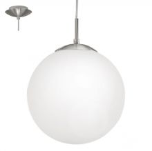 Rondo lampa wisząca biała Ø25 cm. 1x60W E27 230V