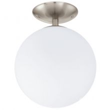 Rondo lampa sufitowa biała Ø25 cm. 1x60W E27 230V