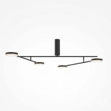Fad oprawa sufitowa led 26W 3000K 1450lm czarna