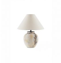 Lupe lampa stołowa E27 12W biała/czarna