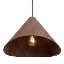 Sakura_darkwalnut lampa wisząca 1x60W E27  sekura ciemny orzech