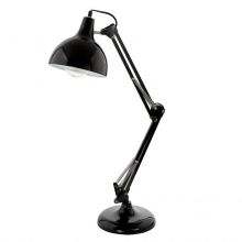 Borgillio lampa stołowa 1x60W E27 230V czarna